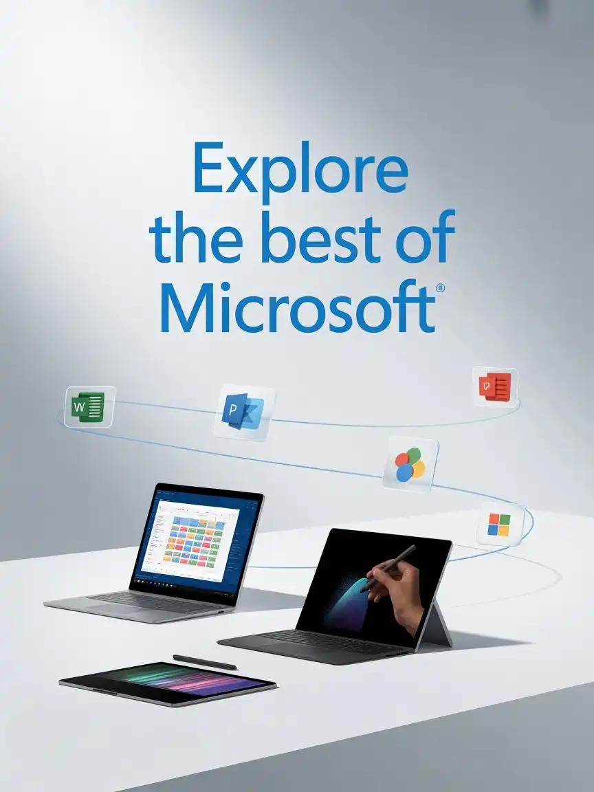 Microsoft banner