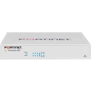 Fortinet FortiGate FG-80F-Bypass NGFW Manageable Firewall - 10 Gbps Firewall Throughput, SHA-256, TLS 1.3, SSL, AES (256-bit), 200 VPN, 10 x RJ45 Ports, 2 x Expansion Slots
