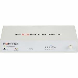 'Product Image: Fortinet FortiGate FG-51G-SFP-POE NGFW Manageable Firewall - 5 Gbit/s Firewall Throughput, Intrusion Prevention, SSL, AES (256-bit), TLS 1.3, SHA-256, 5 x RJ45 Ports, 1 x Expansion Slots'