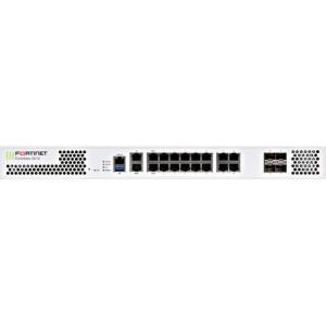 Fortinet FortiGate FG-201E  Manageable Firewall - 20 Gbps Firewall Throughput, AES (128-bit), AES (256-bit), SHA-256, VPN, 16 x RJ45 Ports, 4 x Expansion Slots | FG-201E-BDL-950-36