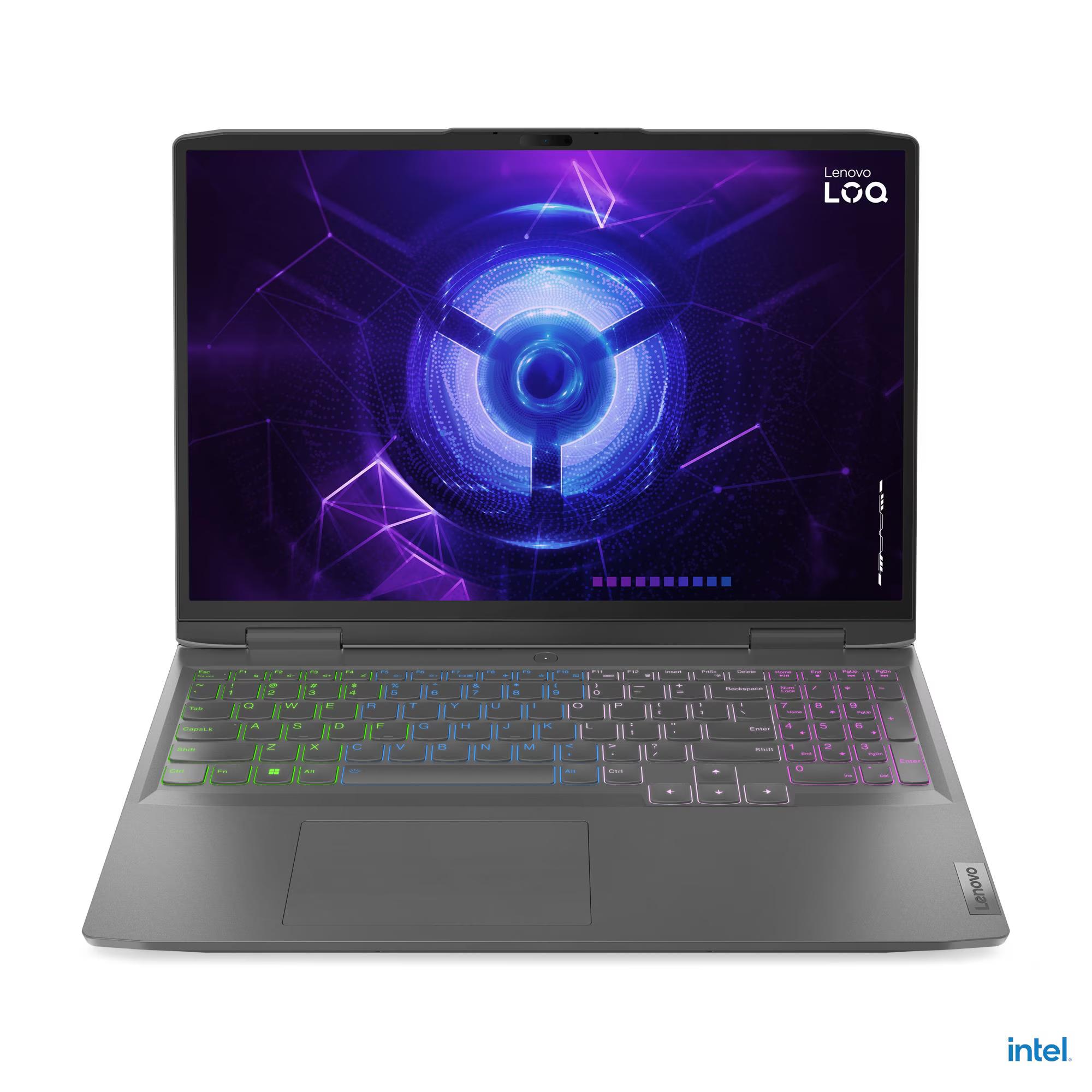 'Product Image: LENOVO LOQ 16IRH8 Gaming Laptop - 13th Gen i7-13620H, 16GB, 1TB SSD, NVIDIA GeForce RTX 4050 6GB, 16" WQXGA'
