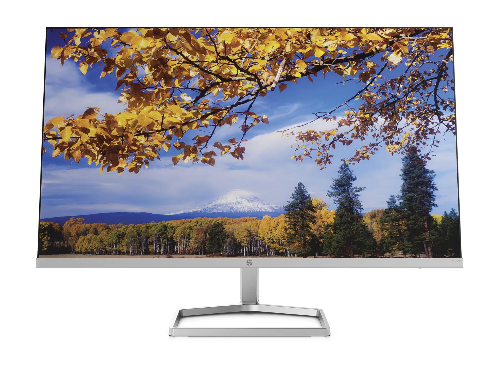 'Product Image: HP M27F Monitor - 27" FHD (1920 x 1080), IPS, HDMI, VGA, 300 nits, 75 Hz'