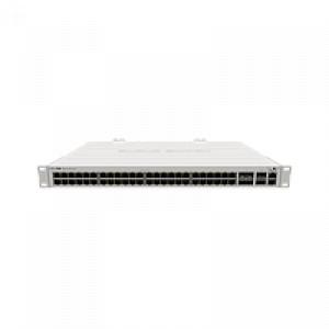MikroTik (CRS354-48G-4S+2Q+RM) Wired Router - 48 x Gigabit Ethernet ports, 1 x Fast Ethernet port, 4 x SFP+ ports, 2 x 40G QSFP+ ports RJ45