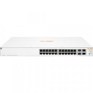 HPE Aruba Instant On 1930 (JL683B) Switch - 24 x Gigabit Ethernet PoE+ Ports RJ45, 4 x SFP+ 10 GbE WAN